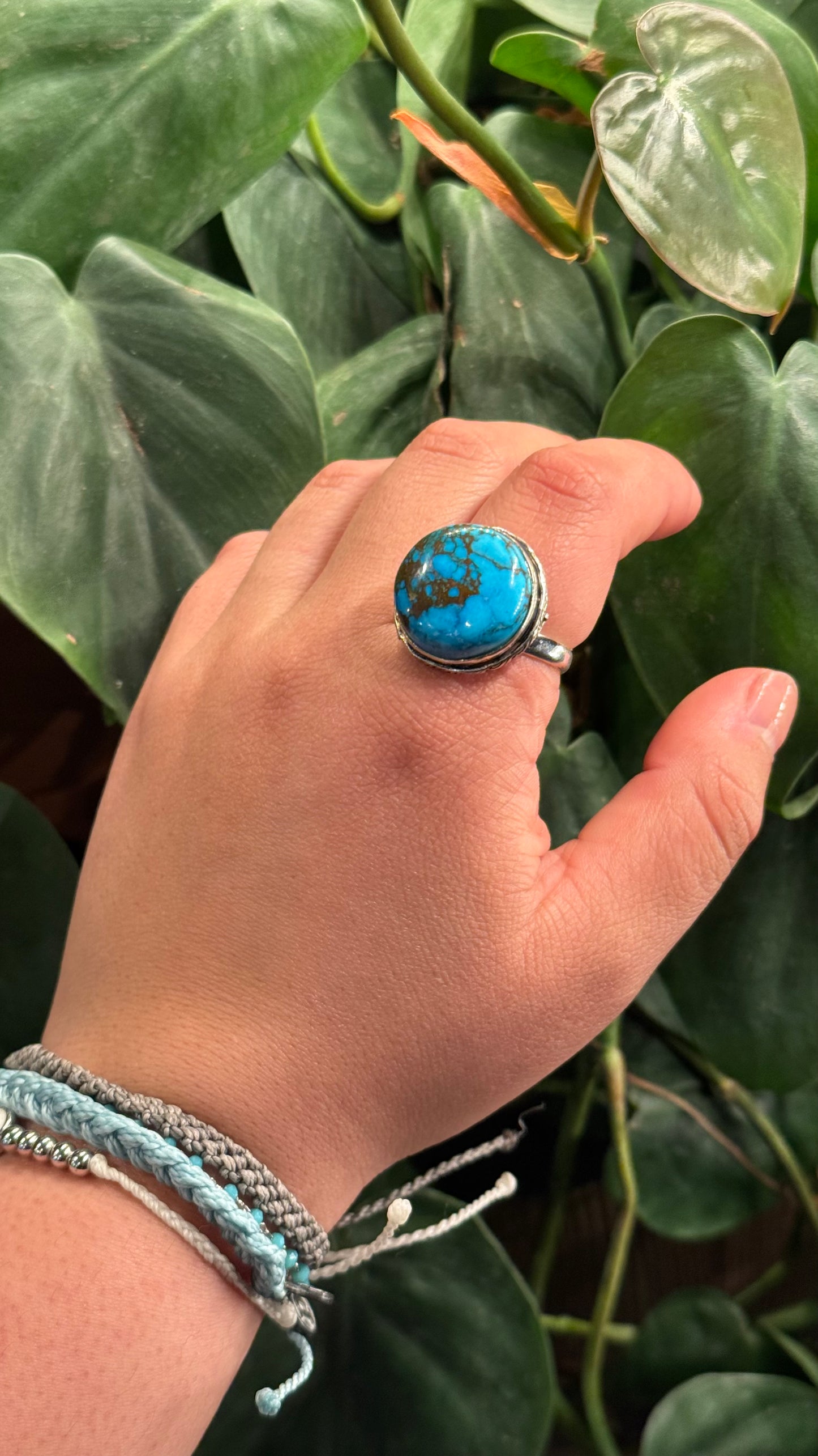 Turquoise Adjustable ring