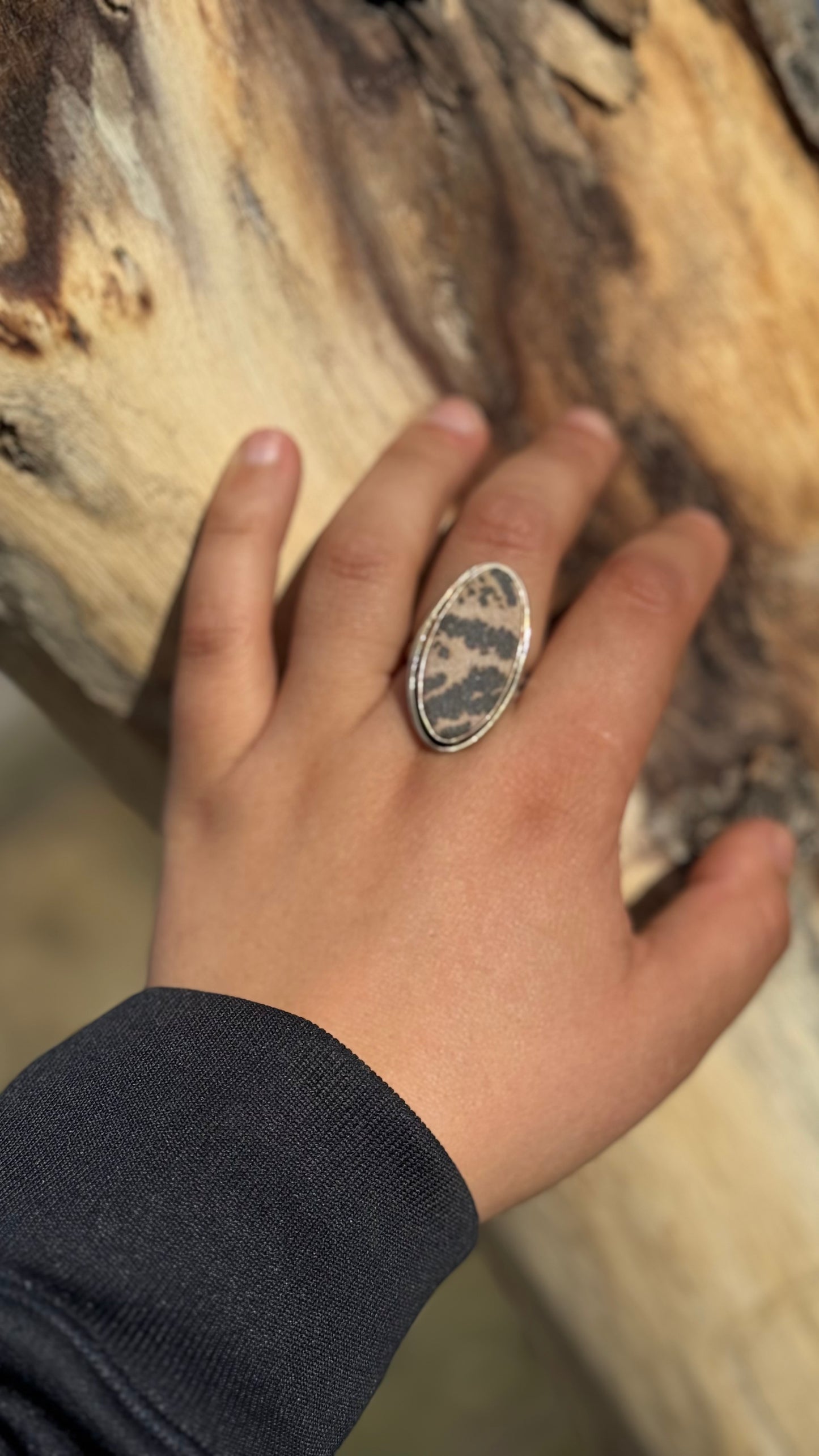 Dendrite Adjustable ring