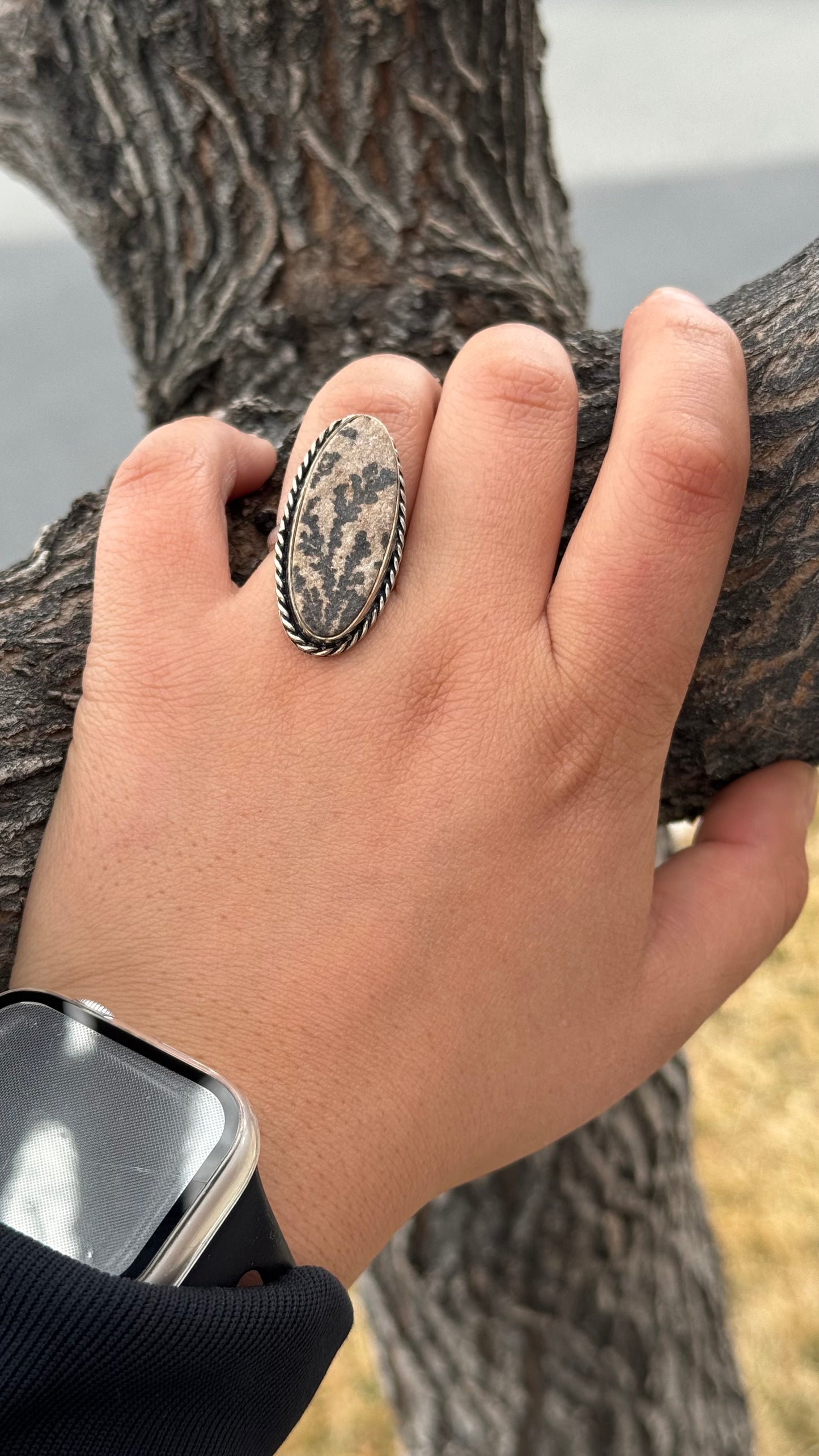 Dendrite Adjustable ring