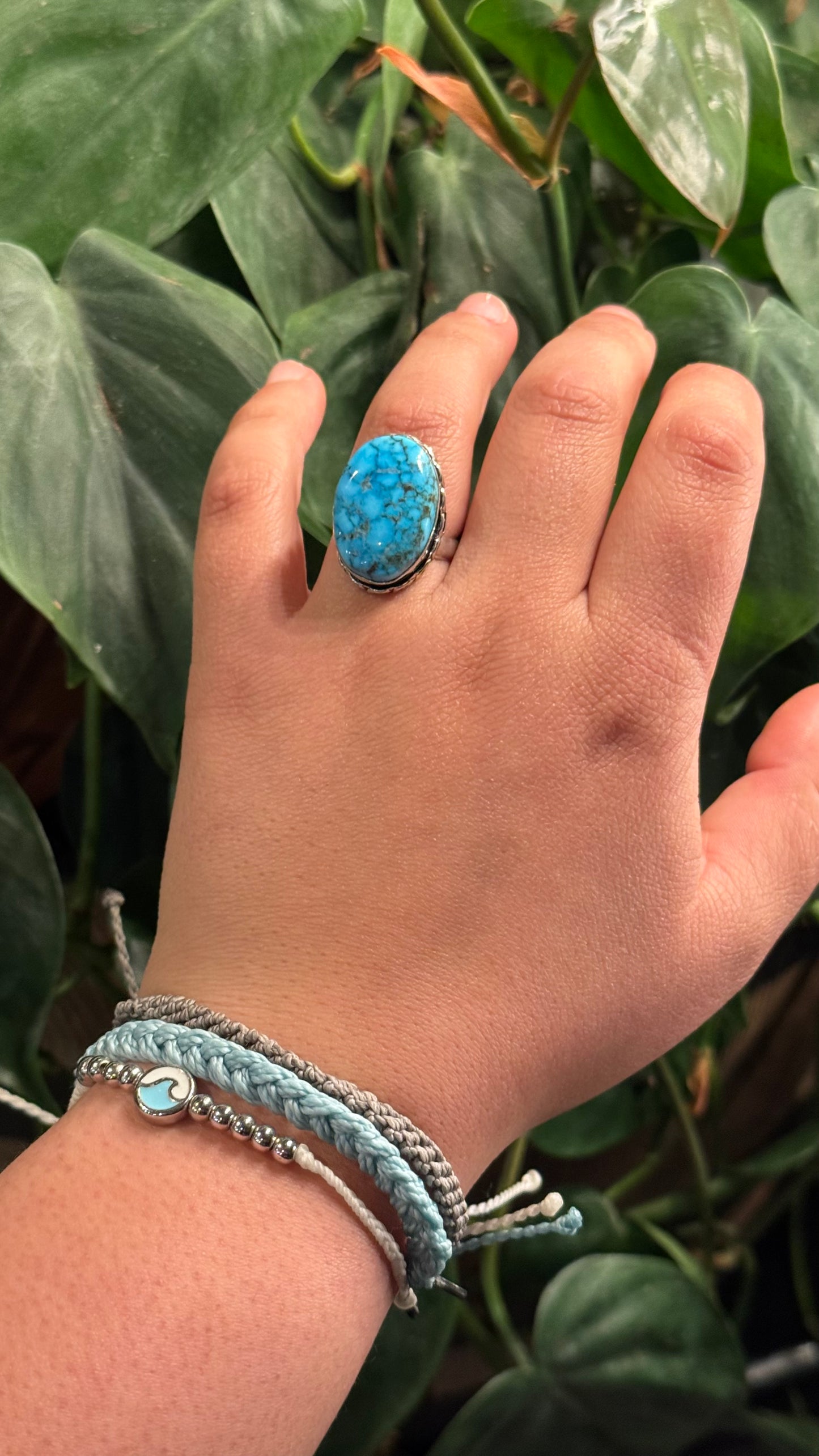 Turquoise Adjustable ring