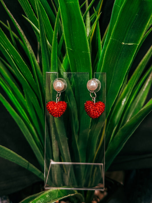 Heart earrings