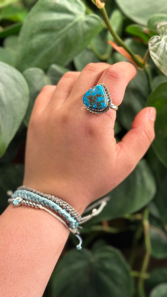 Turquoise Adjustable ring