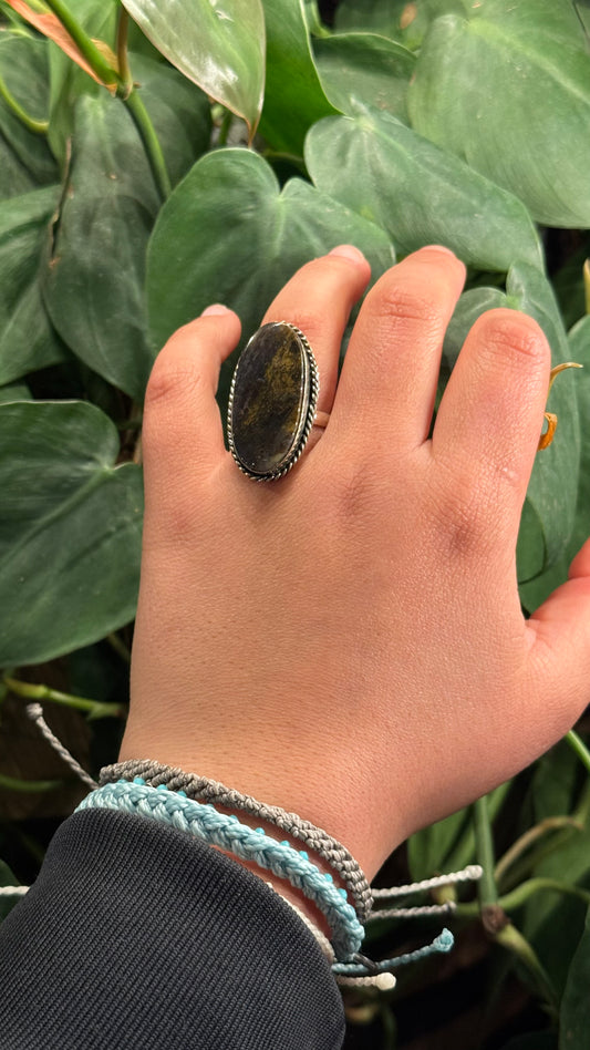 Bumblebee Jasper Adjustable ring