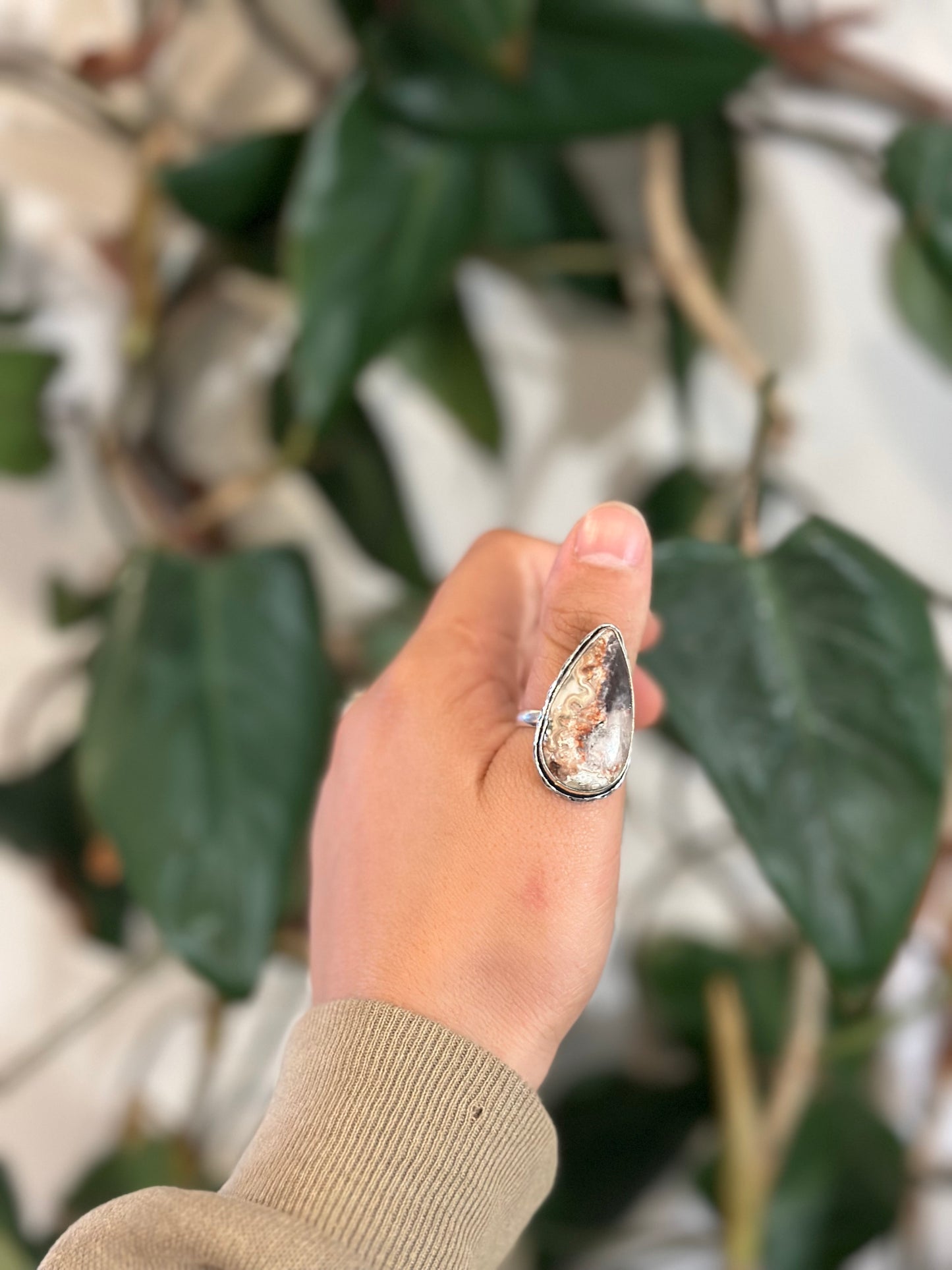 Size 10 jasper ring