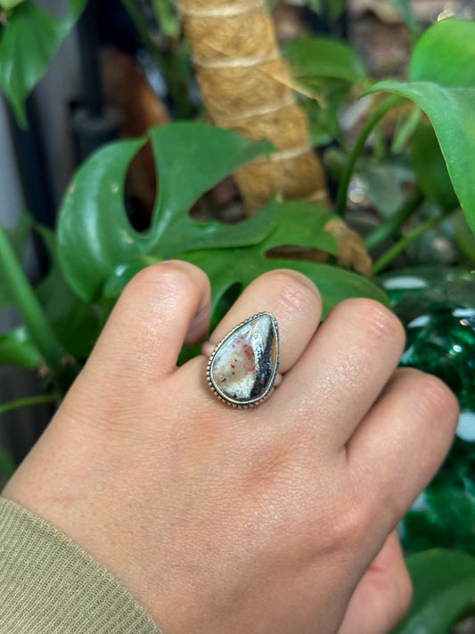 Size 7 jasper ring