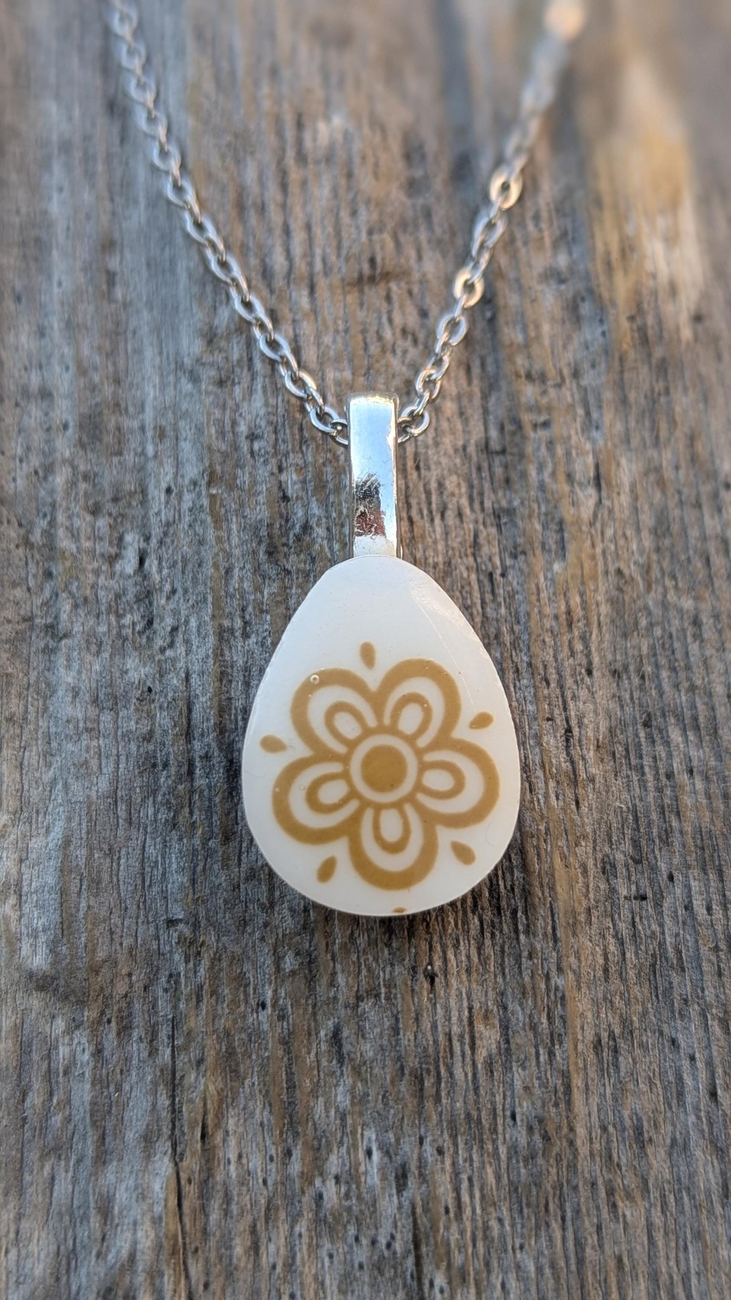 Custom broken plate jewelry