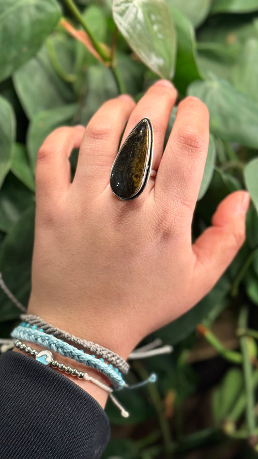 Bumblebee Jasper Adjustable ring