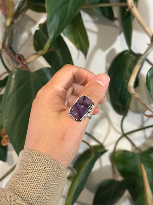 Size 10 amethyst ring