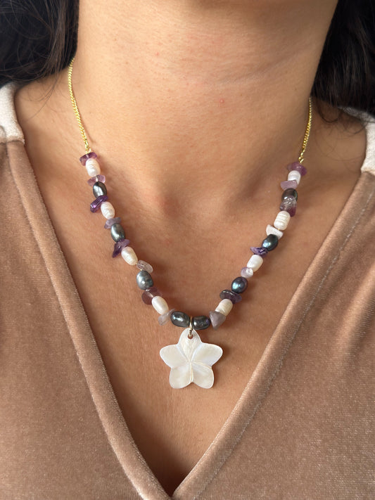 Fresh water pearl necklace