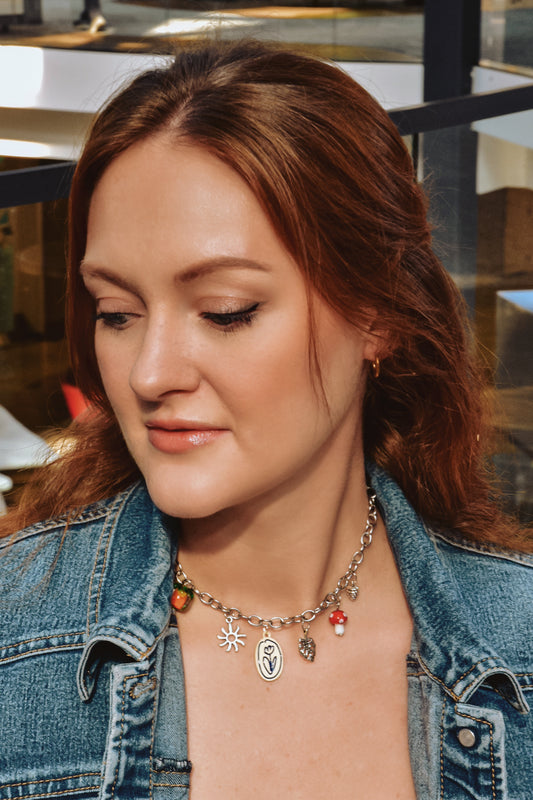 Noah Kahan charm necklace