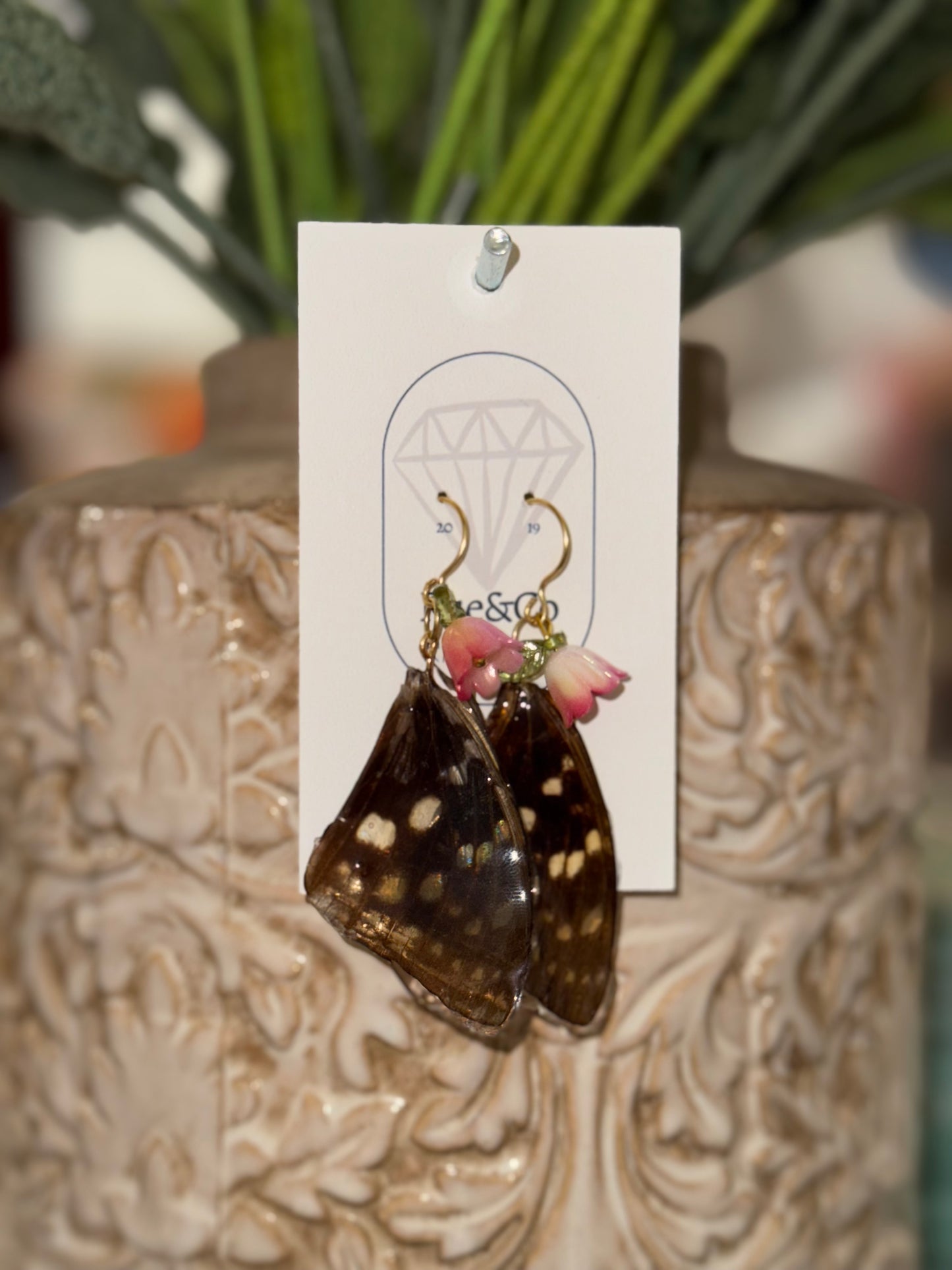Butterfly earrings