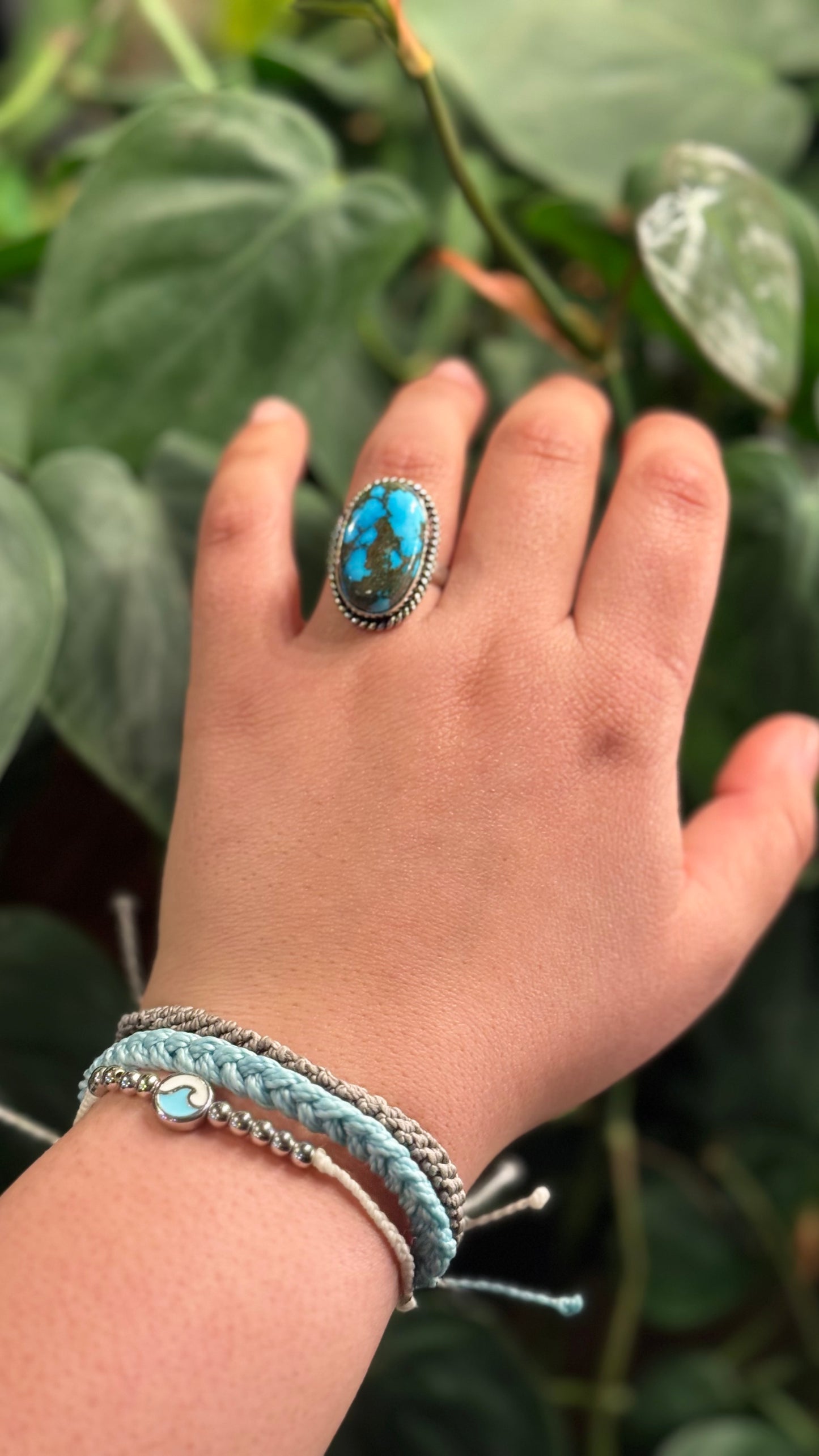 Turquoise Adjustable ring