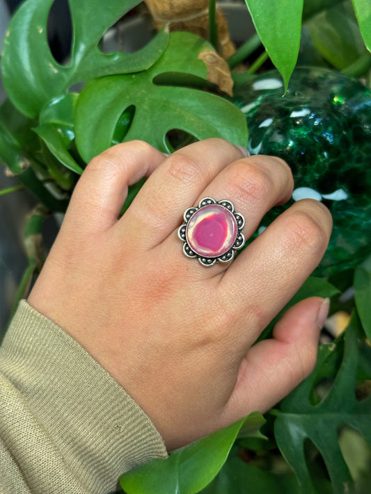 Size 7.5 stone ring