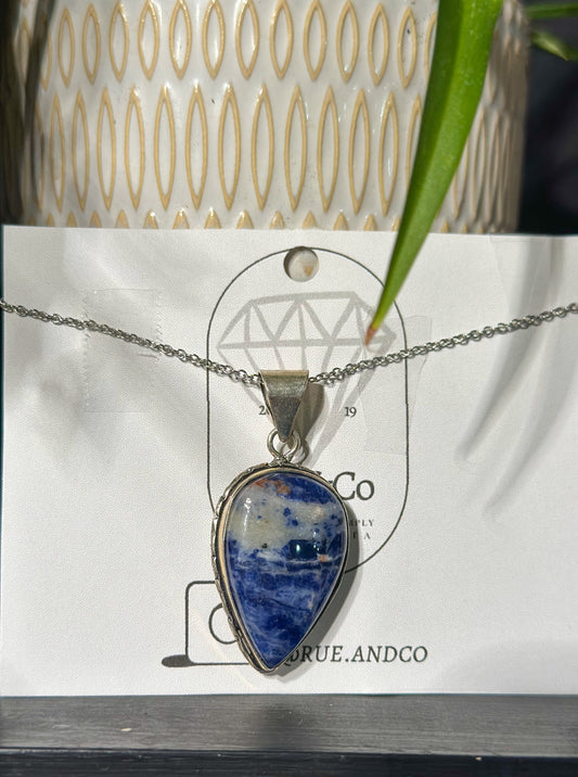 Sodalite necklace
