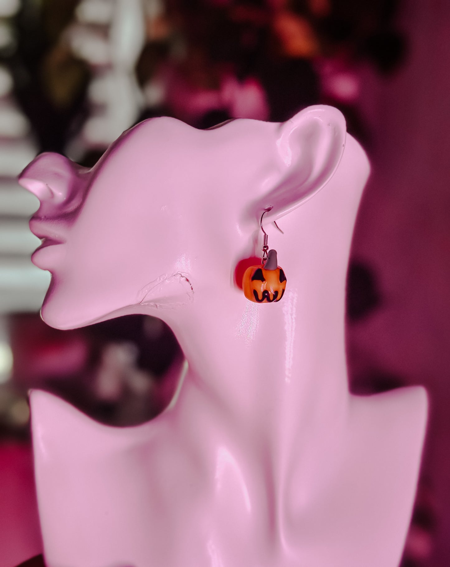 Pumpkin earrings