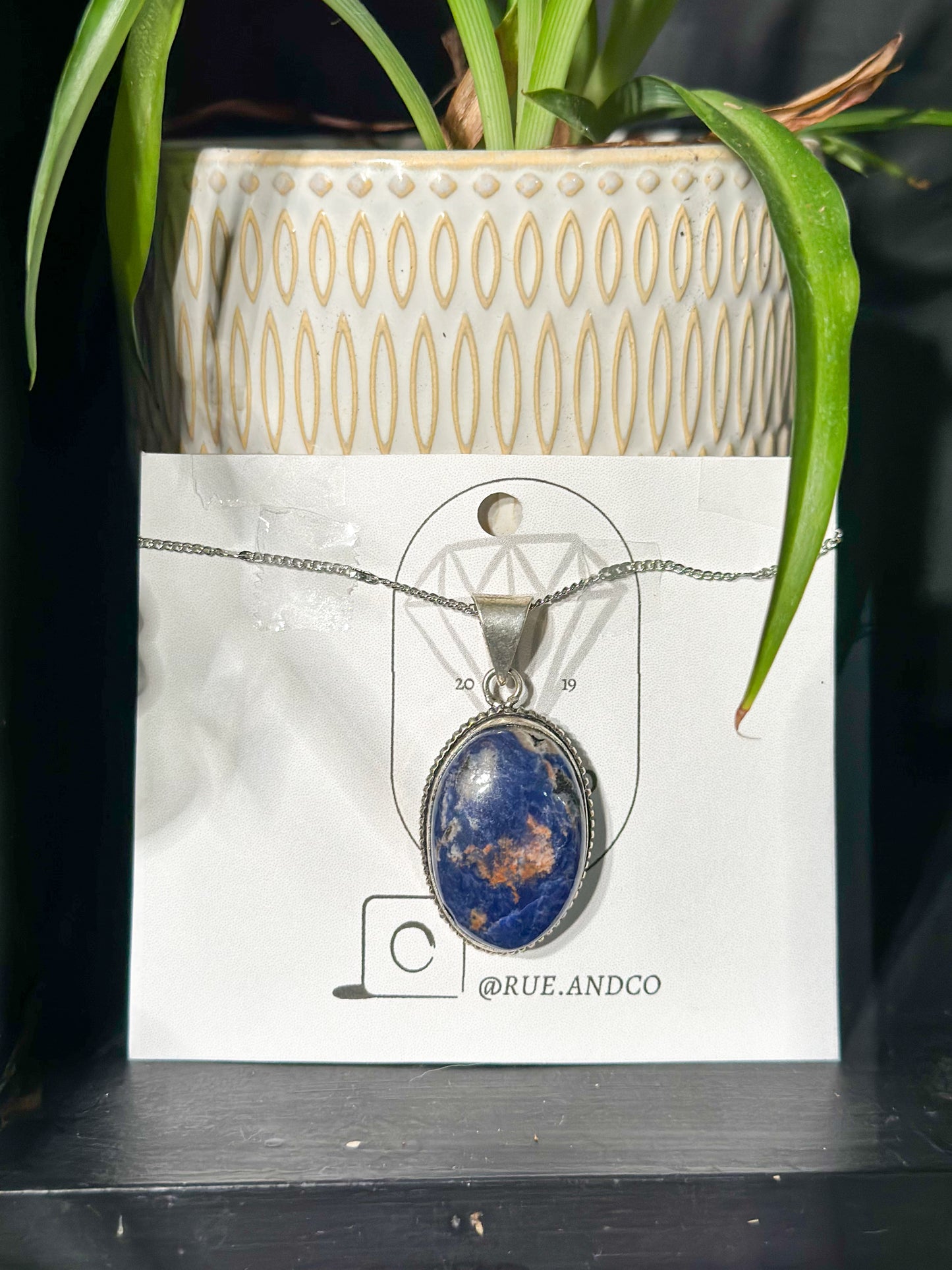 Sodalite necklace